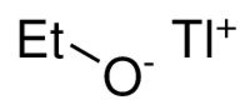 Strem, An Ascensus Company&nbsp;CAS# 20398-06-5. 25g. Thallium(I) ethoxide, min. 95%. MFCD00009072