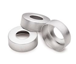 Neta Scientific Agilent 20mm silver alum crimp cap,100pk