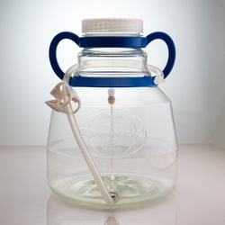 Thomson Instrument Company Optimum Growth 7L Flask w/ID 1/4” tubing from Spout, Sampling Port, Sterile | CS4