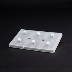 Thomson Instrument Company&nbsp;Optimum Growth Integrated Lids for 6-Well Plates, Sterile