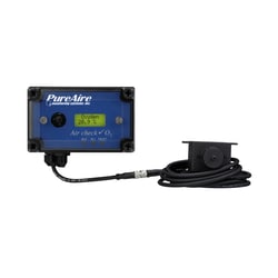PureAire Monitoring Systems Oxygen Deficiency Monitor with Remote Sensor