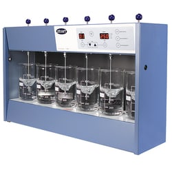 Cole-Parmer Stuart Flocculation Jar Tester, 6-place; 230 VAC, 50 Hz, Quantity: