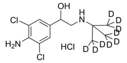 Clenbuterol-d9 hydrochloride solution, 100 μg/mL in methanol (as free base), ampule of 1 mL, certified reference material, Cerilliant