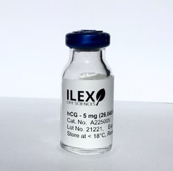 ILEX LIFE SCIENCES LLC Ilex Life Sciences Human Chorionic Gonadotropin (hCG), Native Protein (Urine), Bioactive, 5 mg