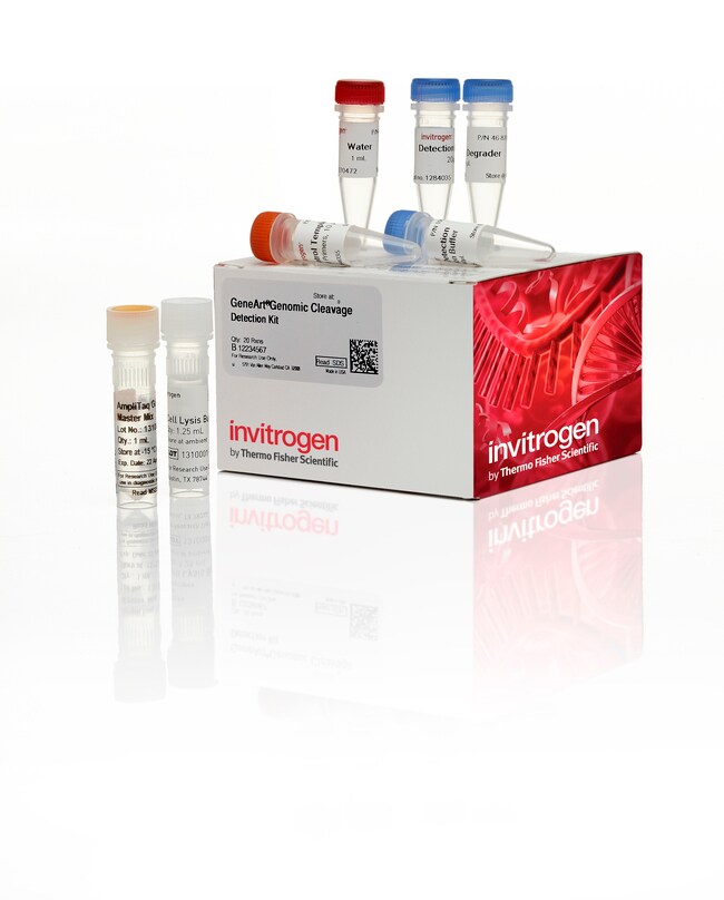 Invitrogen GeneArt Genomic Cleavage Detection Kit 20 reactionsLife