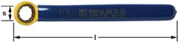 Ampco&nbsp;7/16 in. Tip Insulated Non-Sparking Wrench