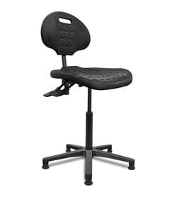 mb2&nbsp;Polyurethane Chair on Gliders - Asynchronus Mecanism - Mid Lift