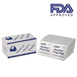 Azzota Corp&nbsp;70% Isopropyl Alcohol Prp Pads, 100/Pk