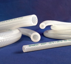 NewAge Industries Polyester Braid-Reinforced Silicone Tubing
