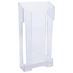 Cole-Parmer Argos Technologies ACH04 CleanCut™ Acrylic Quad Glove Box Holder 10.35 x 4.09 x 21.06