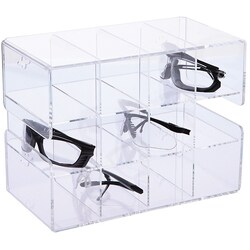 Cole-Parmer Argos Technologies ACH12 CleanCut Acrylic Safety Glasses Holder