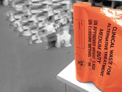 Polyco Healthline&nbsp;Medium Duty Clinical Waste Sacks on a Roll