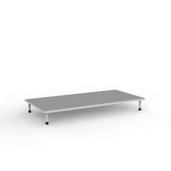 Mopec&nbsp;Ensemble Dissection Board, White, With 3 Legs