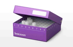 Azenta US Inc CRYOBOX, HINGED PURPLE 50/PK