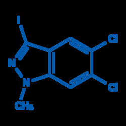 BLD PHARMATECH CO LIMITED 5,6-Dichloro-3-iodo-1-methyl-1H-indazole,1426421-77-3,