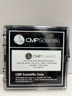 CMP SCIENTIFIC CORP Outlet tapered separation capillary, PS2 coated, Quantity: