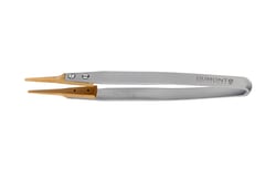 Electron Microscopy Sciences&nbsp;Dumont WA1 Tweezer Handle with Style FSP Buxus Tip, 2 mm Tip width, 0.2 mm Tip thickness, 130 mm OAL