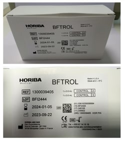 HORIBA Control, BFTROL (Levels 2 and 3)