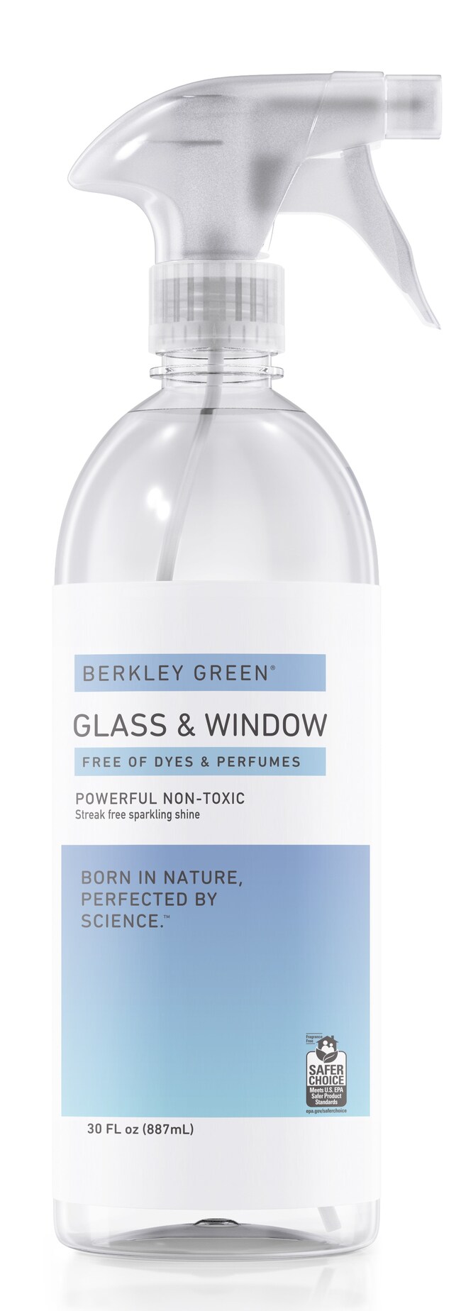 Berkley Green Glass Cleaner Free and Clear Width 82.55 mmLaboratory Wipes, Fisher Scientific