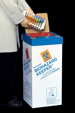 Heathrow Scientific Biohazard Keeper, Floor Model, CS 6