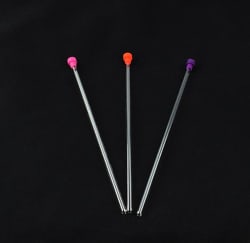Azzota Corp Nmr Lab Tubes With Caps, 300-600 Mhz, 3mm Od, 7", 100/Pk, Quantity: