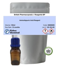 Aminohippuric Acid Reagent - British Pharmacopoeia, Fisherbrand&trade;