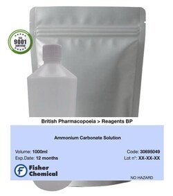 Ammonium Carbonate Solution - British Pharmacopoeia, Fisherbrand&trade;