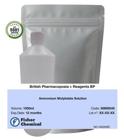 Ammonium Molybdate Solution - British Pharmacopoeia, Fisher Chemical&trade;
