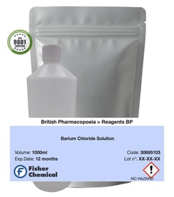 Barium Chloride Solution - British Pharmacopoeia, Fisherbrand&trade;