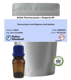 Chromotropic Acid-Sulphuric Acid Solution - British Pharmacopoeia, Fisherbrand&trade;