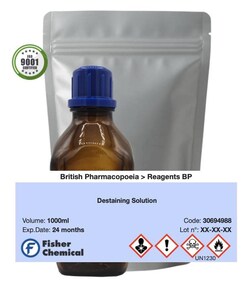 Destaining Solution - British Pharmacopoeia, Fisher Chemical&trade;