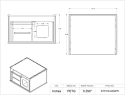 Poltex&nbsp;Benchtop System, Large - Parafilm, Kimwipe