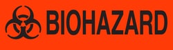 Brady&trade;&nbsp;Biohazard Sign Vinyl BIOHAZARD
