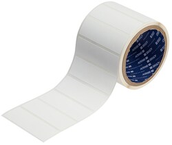 Brady Matte White Polyester Labels for J4000 Printer:Facility Safety and