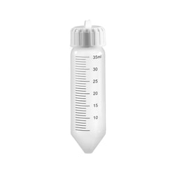 MTC Bio&nbsp;High Speed Centrifuge Tube  35mL  Conical Bottom  50 000xg Max RCF  Graduated  w/ Screw Cap and Gripping Tab  Resealable Bag  12/pk
