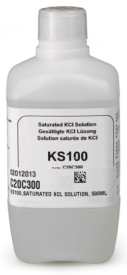 Hach Company KS100 KCl Solution, Saturated, 500 mL (Radiometer Analytical)
