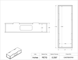 Poltex&nbsp;Cast Material Stacking Box