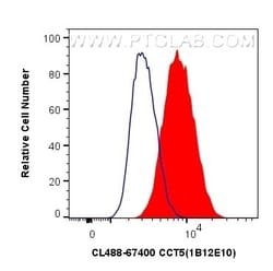 CCT5 Mouse, anti-Human, CoraLite Plus 488, Clone: 1B12E10, Proteintech:Antibodies:Primary