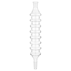 Chemglass Life Sciences High Efficiency Air Condenser, 200mm, 14/20 Outer