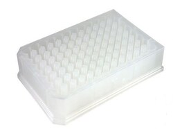 Chemglass Life Sciences Reaction Block Vial Holder ONLY, 96-Well (Without