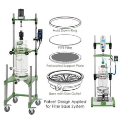 Chemglass Life Sciences&nbsp;200mm Filter Support Assembly, Complete Without Filter