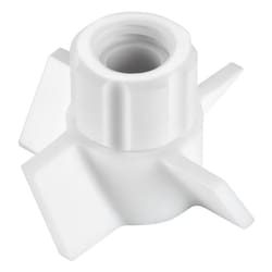 Chemglass Life Sciences&nbsp;Agitator, PTFE, 60°, 100mm OD Blade, Fits 16mm OD PTFE Covered SS Shafts