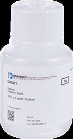 Inorganic Ventures 1000µg/mL SODIUM 30mL