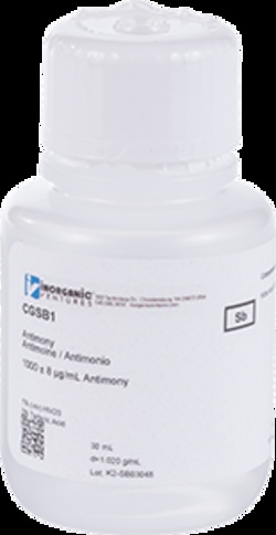 Inorganic Ventures&nbsp;1000µg/mL ANTIMONY 30mL