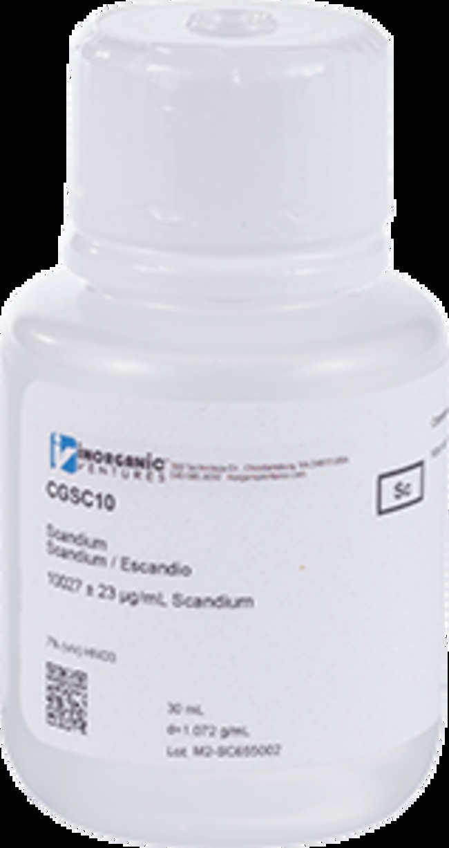 Ventures 10 000ug mL SCANDIUM 30mL Ventures