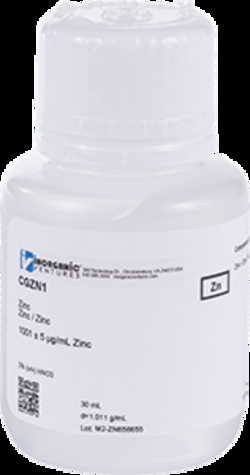 Inorganic Ventures&nbsp;1000µg/mL ZINC 30mL