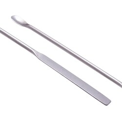 Eisco Stainless Steel Micro Spoon and Spatula, 6 in. Length: 6 in.:Specialty