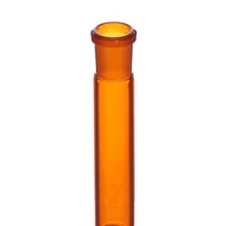 Eisco Labs Amber Volumetric Flask with Polyethylene Stopper and QR Code 100 mL | Buy Online | Eisco Labs | Fisher Scientific