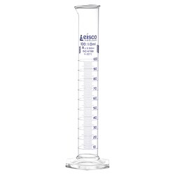 Eisco Labs Class A QR Coded Graduated Cylinder 100 mL | Buy Online | Eisco Labs | Fisher Scientific