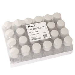 Eisco Labs&nbsp;Square PET Media Bottles with Leakproof HDPE Caps